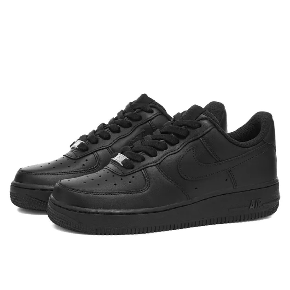 Women’s Triple Black Nike Air Force 1’s 07 NWT Sneakers Authentic Sz 10